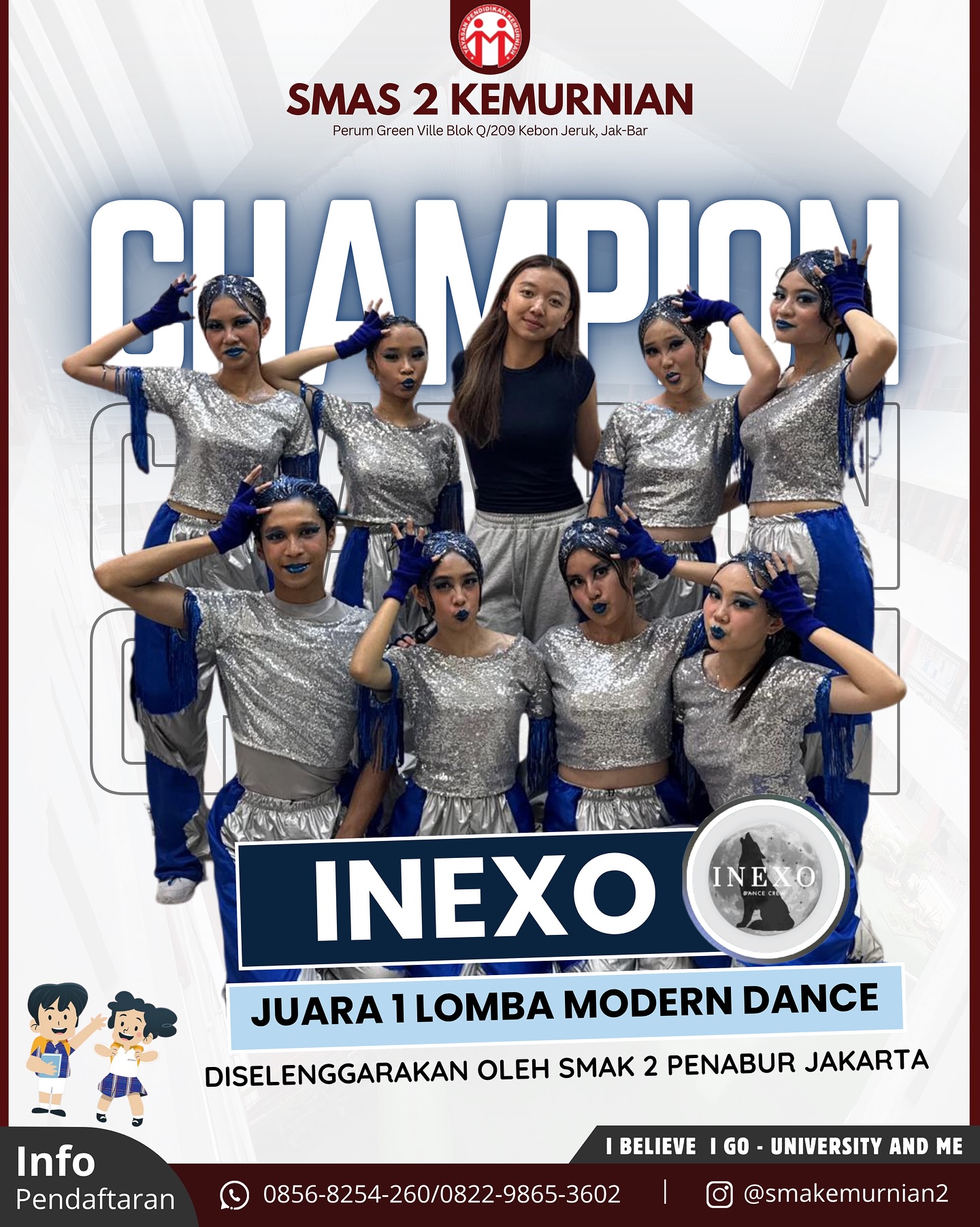 Juara 1 Lomba Modern Dance INEXO